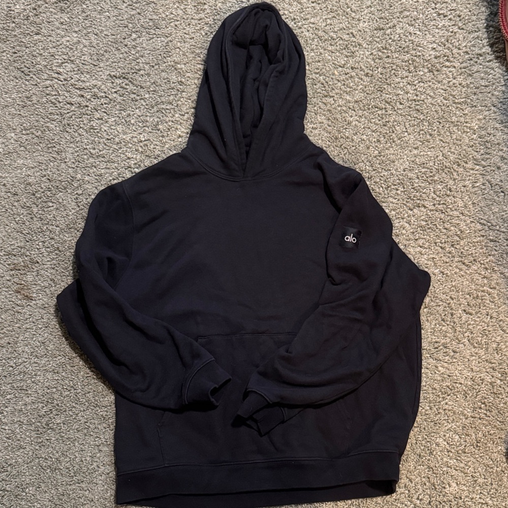 ALO Yoga Men's Renown Heavy Weight Hoodie - Black